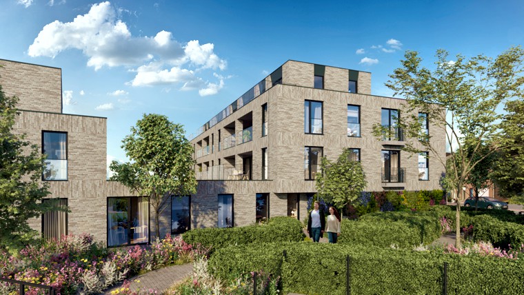 Bouwbedrijf Schoovaerts - Nieuwbouw appartementen met mooie tuin