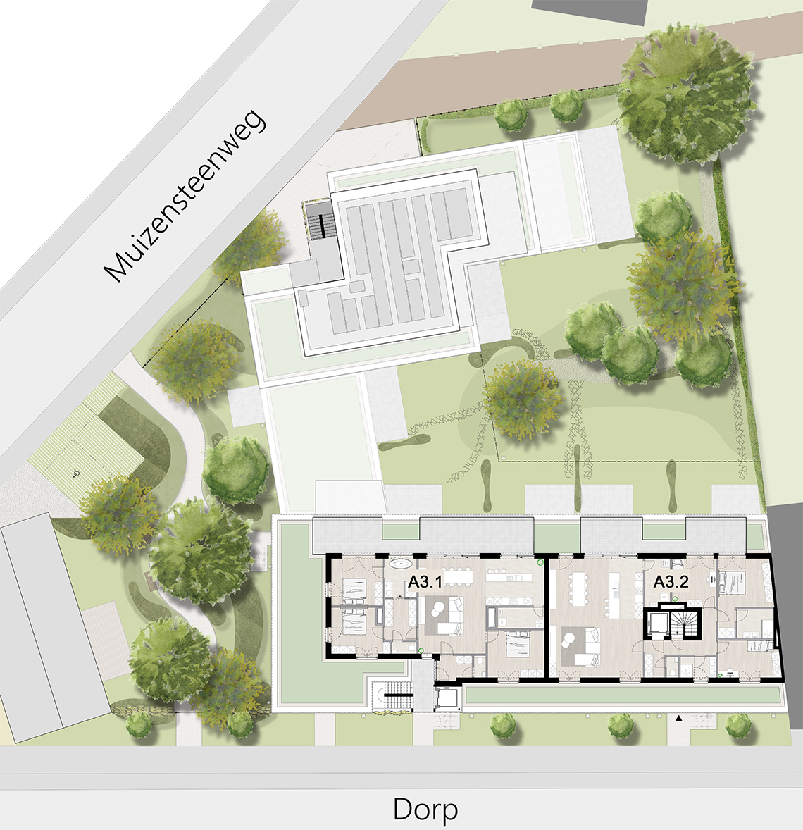 Bouwbedrijf Schoovaerts - Derde verdieping - gebouw A
